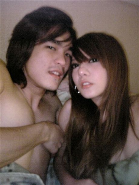 Sexy and good looking Asian couple