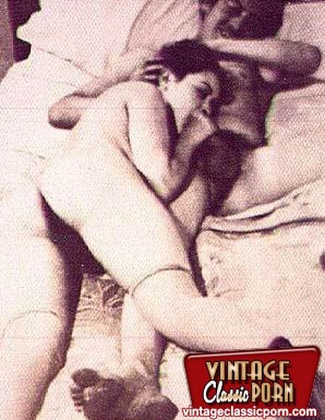 Asian vintage girls getting cock inside all their holes