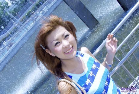 Aki is a cock teasing tramp who looks a lot younger than she really is