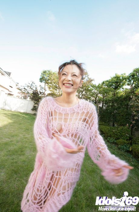 Glamorous japanese cutie Koisaya in hot undies revealing big tits and sexy ass